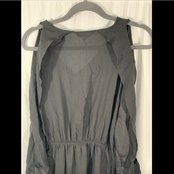 NWT! Kobi Halperin Black Long‎ Sleeve Cold Shoulder Dress [ SZ Small ] - Picture 7 of 8